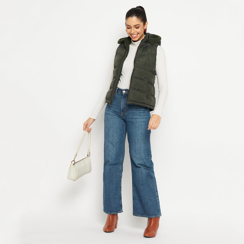 Duke Urban Women Sleeveless Jacket (SDZ4043)