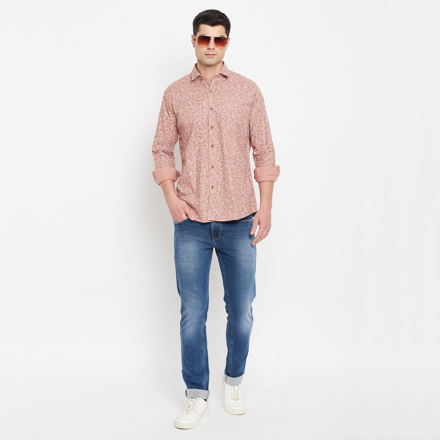 Duke Stardust Men Full Sleeve Cotton Shirt (SDO8PROK)