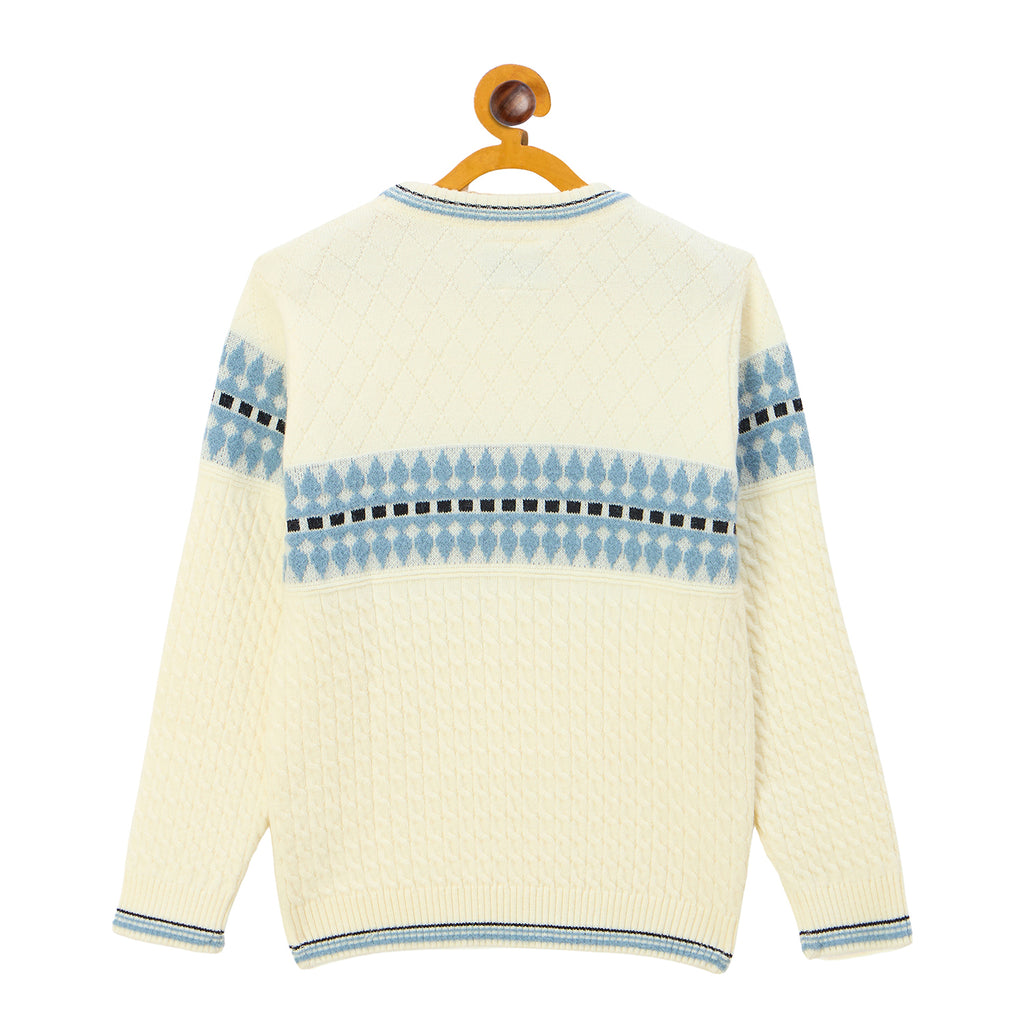Duke Urban Boys Round Neck Full Sleeve Regular Sweater (S3634)