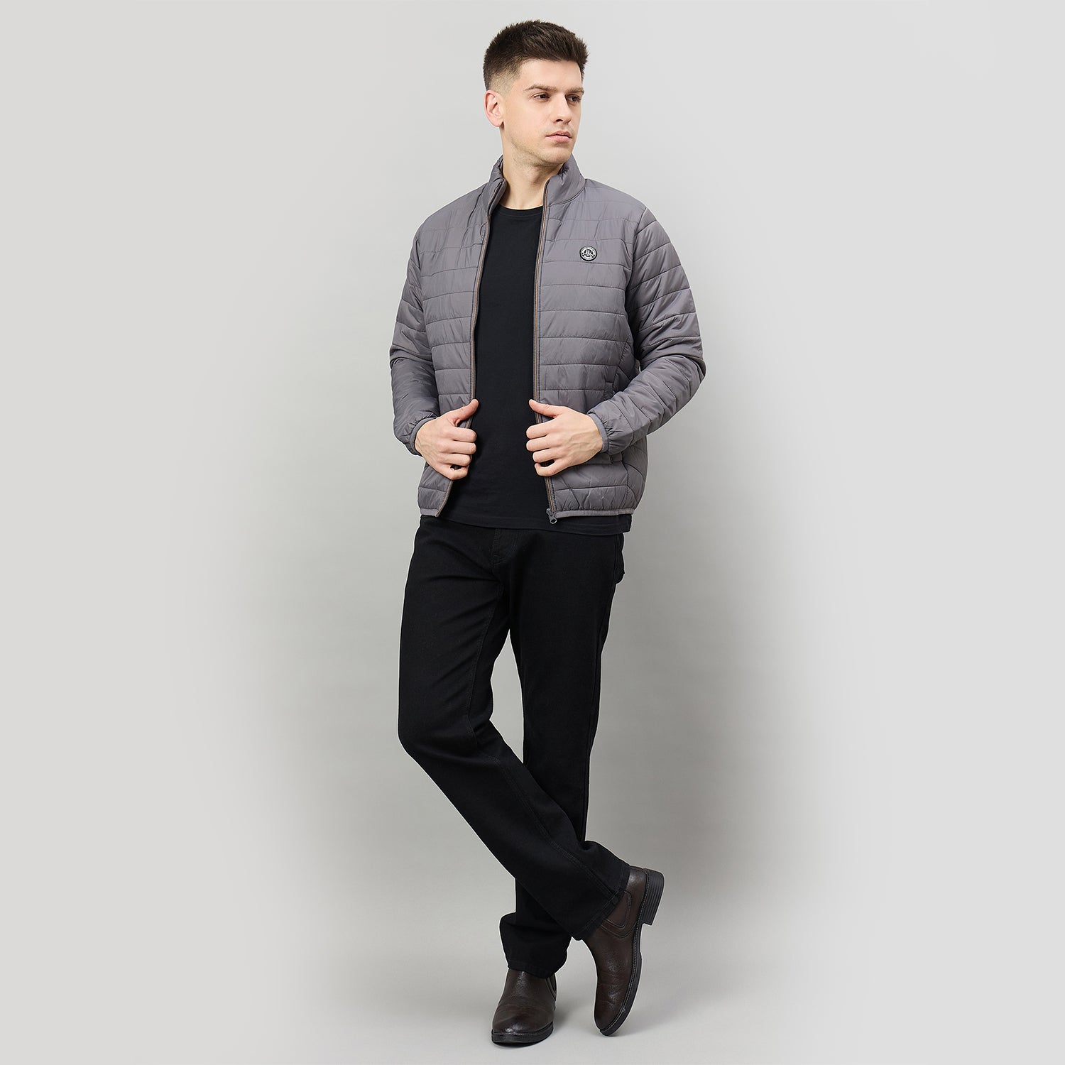 Duke Urban Men Short Style Full Sleeve Jacket (MWSDZ834)
