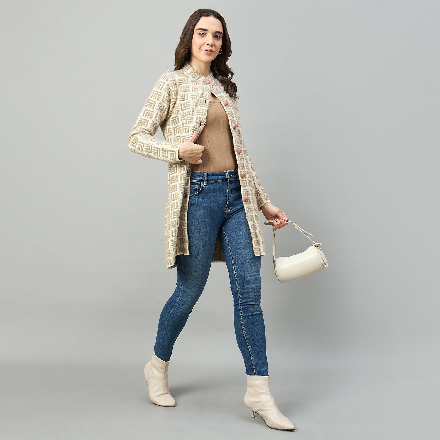 Duke Urban Women Full Sleeve Regular Sweater (SDS1322)