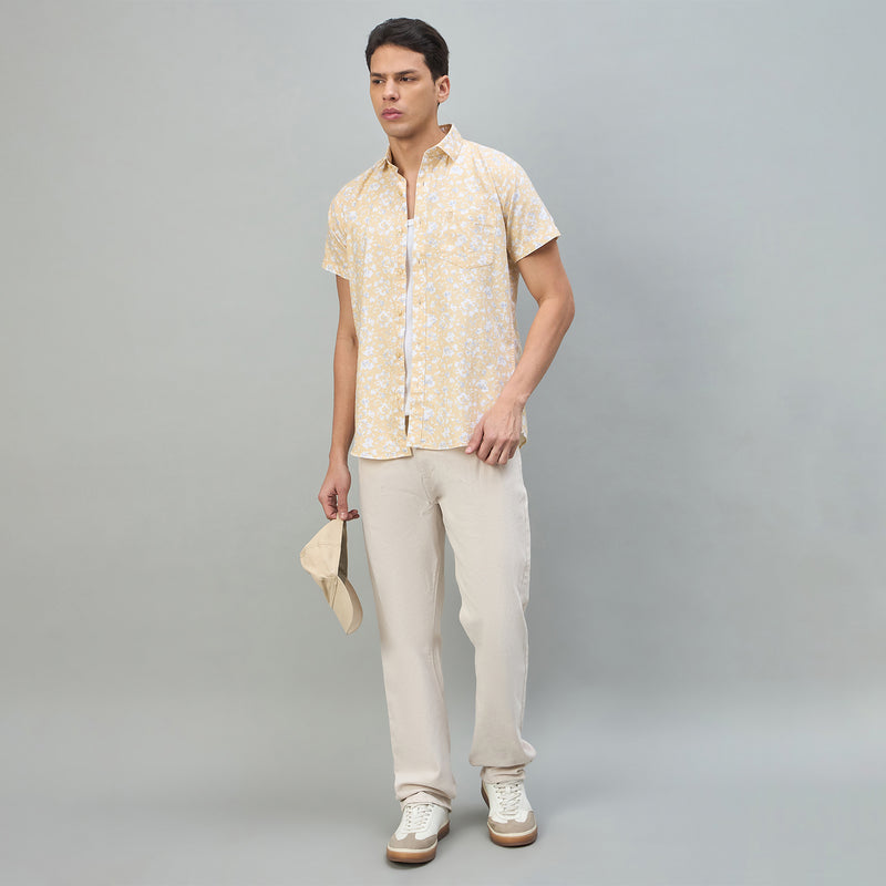 Duke Urban Men Short Style Casual Half Sleeve Shirt (SDO4PRAK)