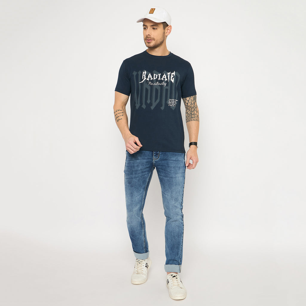 Duke Urban Men Half Sleeve Cotton Tshirt (LF7433)