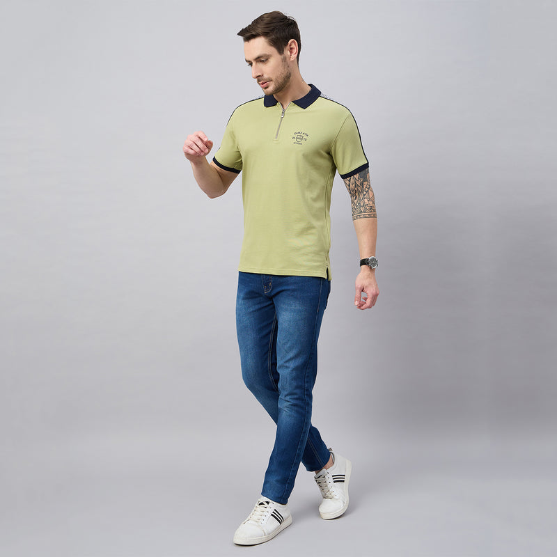 Duke Urban Men Half Sleeve Cotton Polo Tshirt (ON3054)