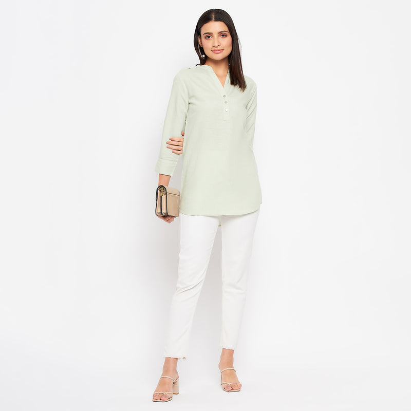 Duke Urban Women 3/4 Sleeve Solid Tunic (SDX4110)