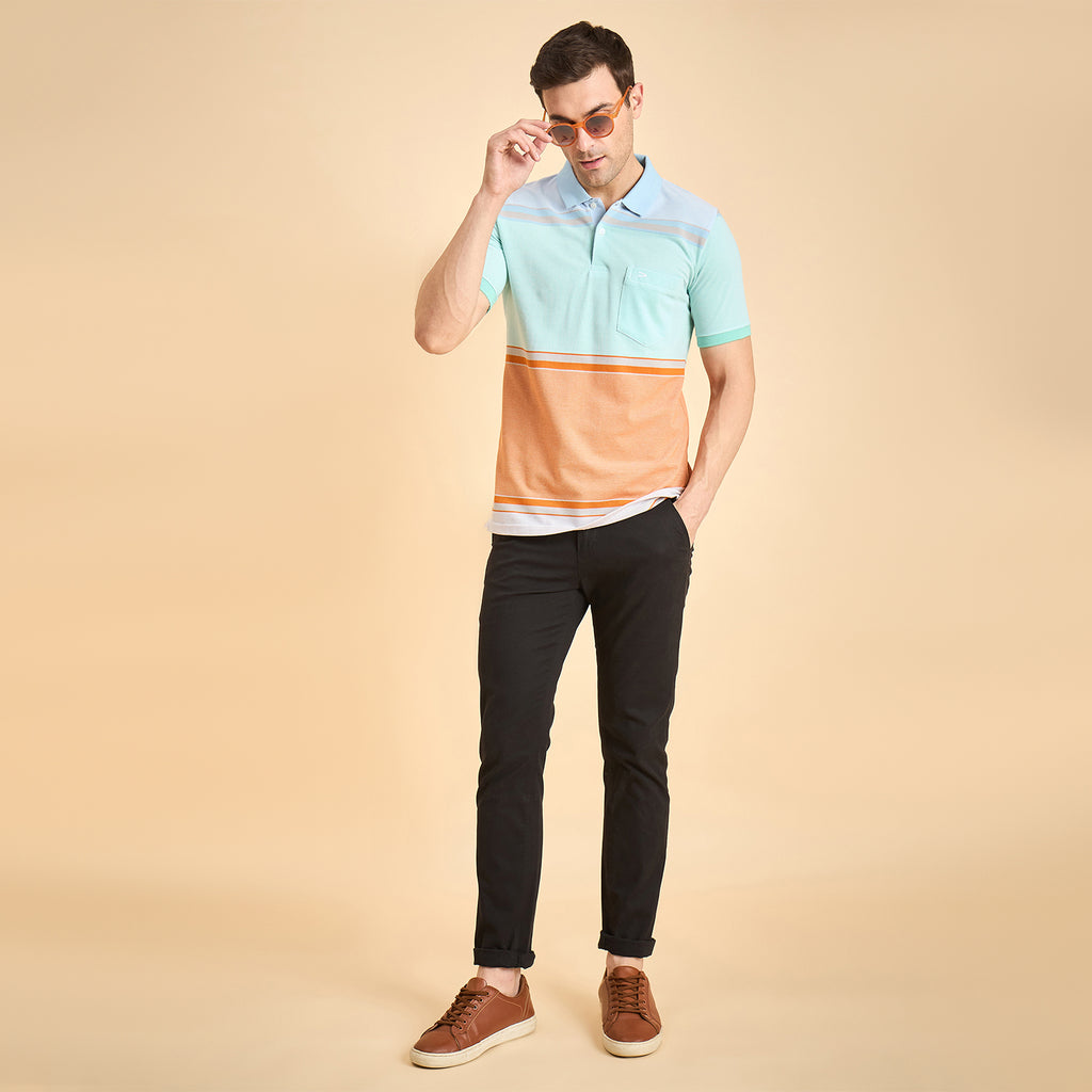 Duke Urban Men Half Sleeve Cotton Polo Tshirt (ON2087)