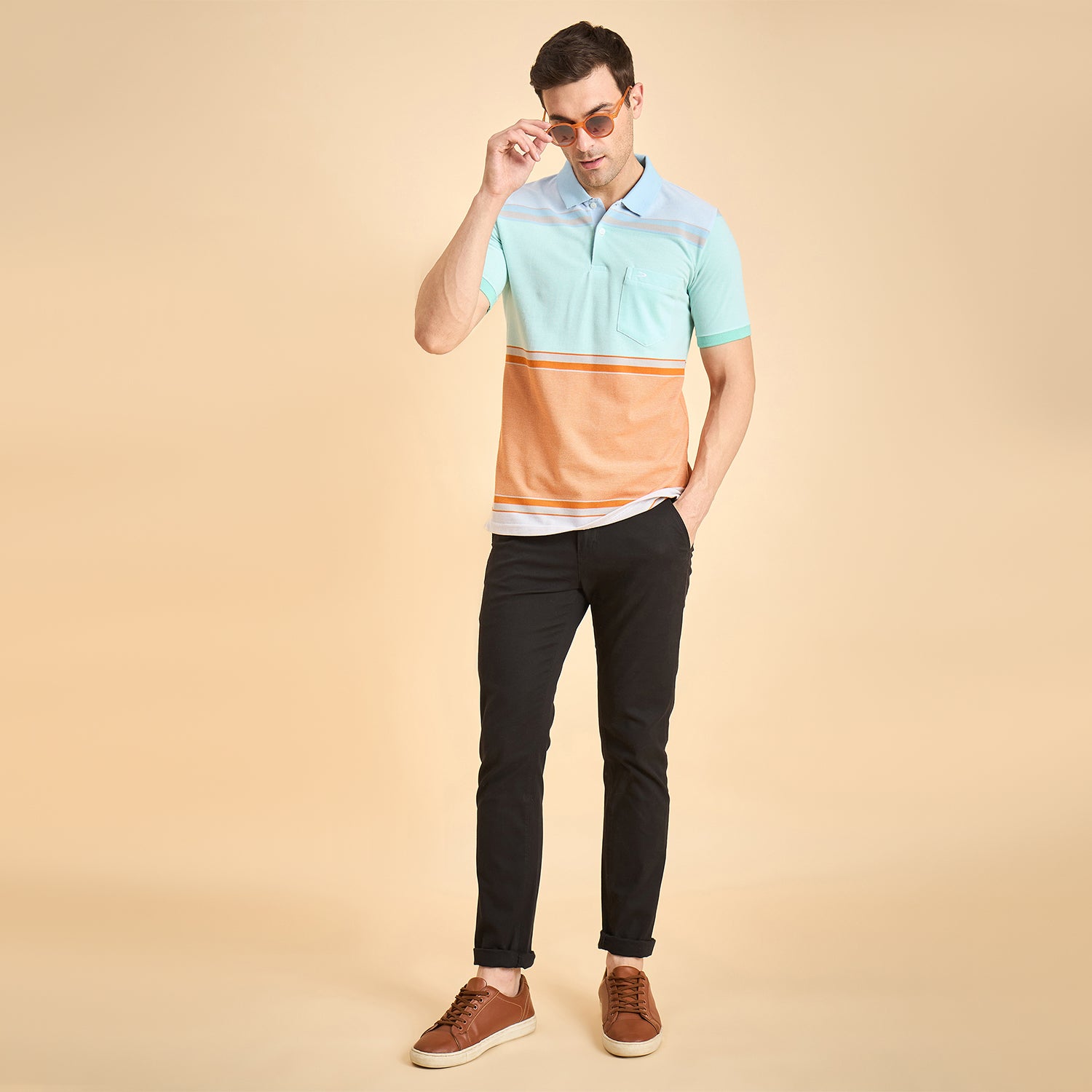 Duke Urban Men Half Sleeve Cotton Polo Tshirt (ON2087)