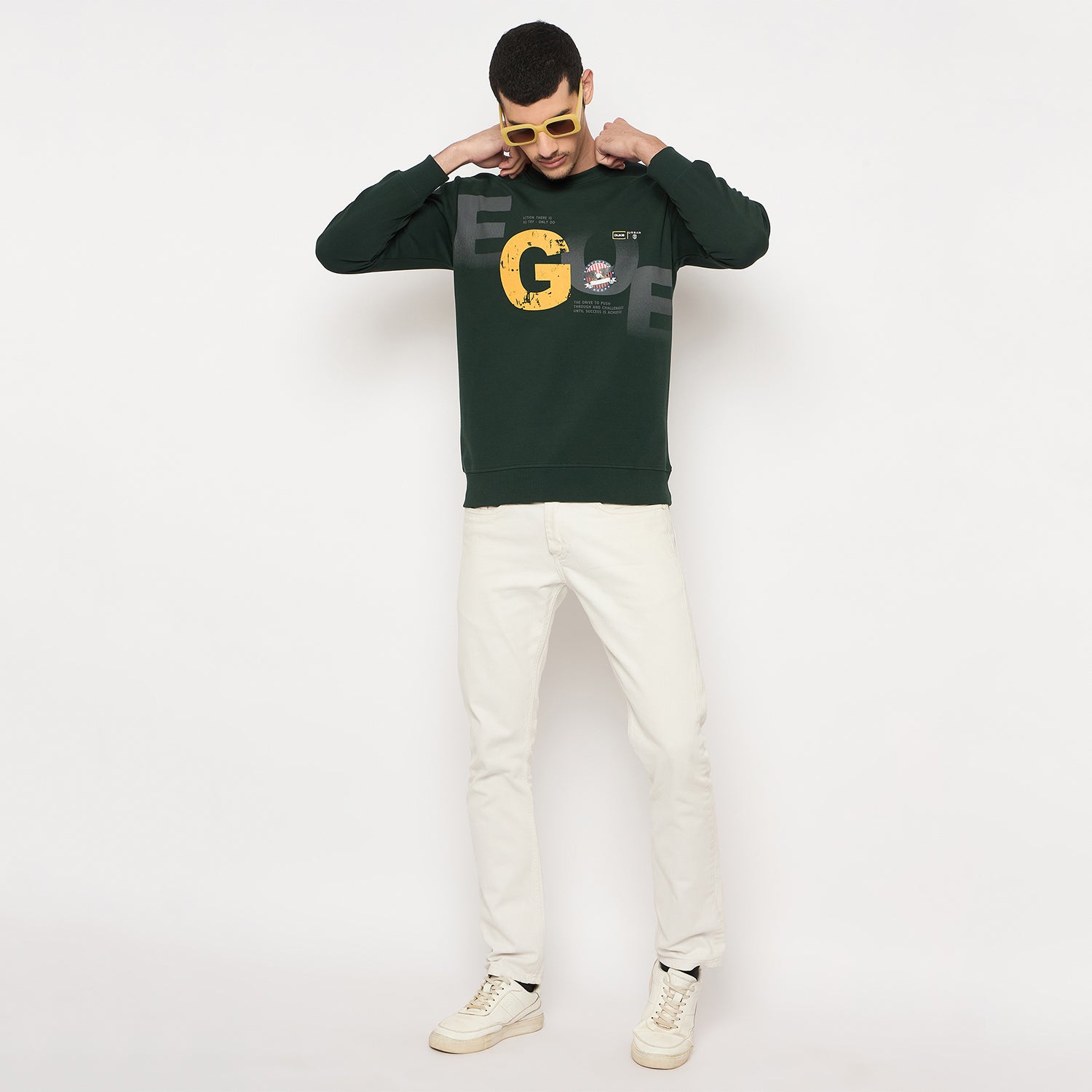Duke Urban Men Full Sleeve Round Neck Sweatshirt (LF6407)