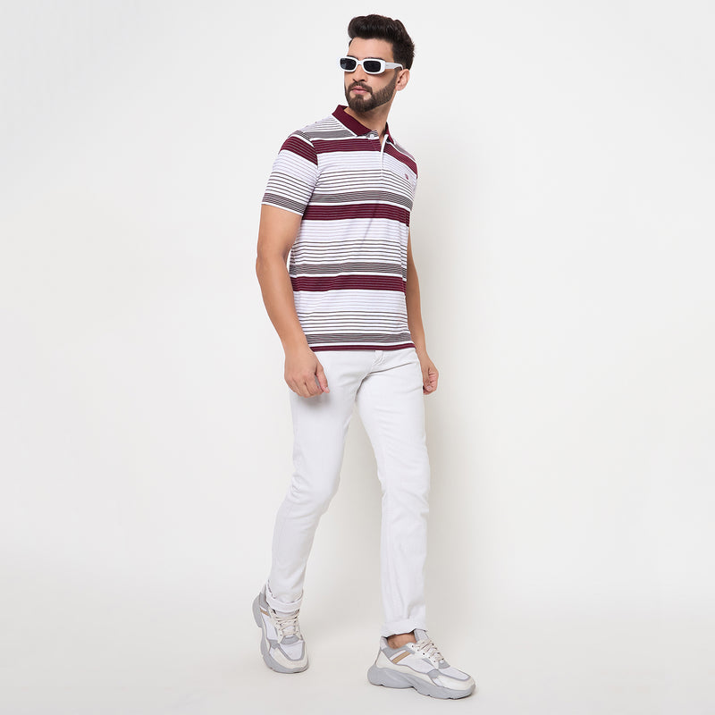 Duke Urban Men Half Sleeve Cotton Tshirt (MLF1149)