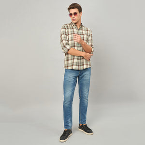 Duke Men Full Sleeve Cotton Shirt (SDO8CKAV)