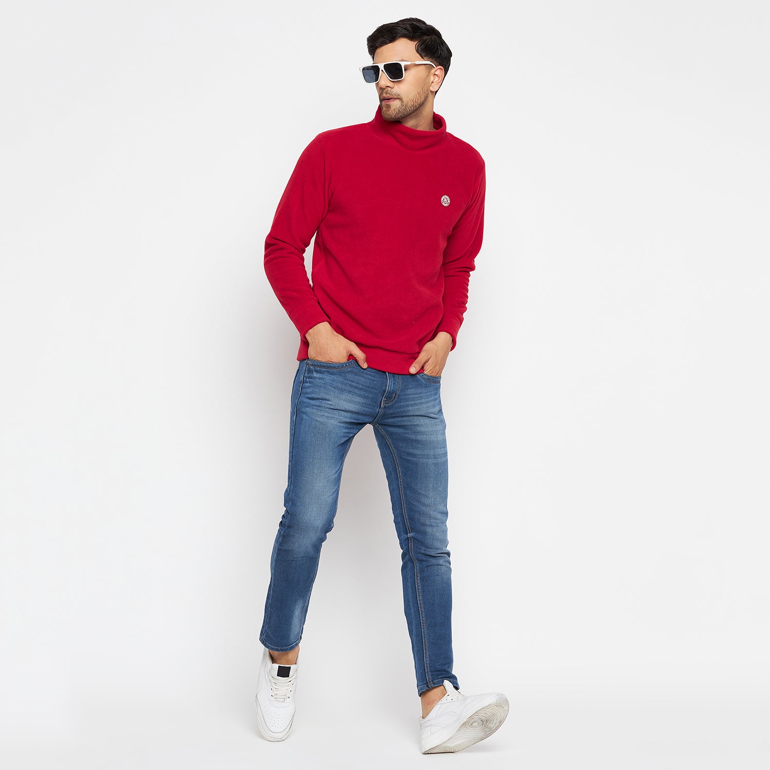 Duke Stardust Men High Neck Sweatshirt (LF6113S)