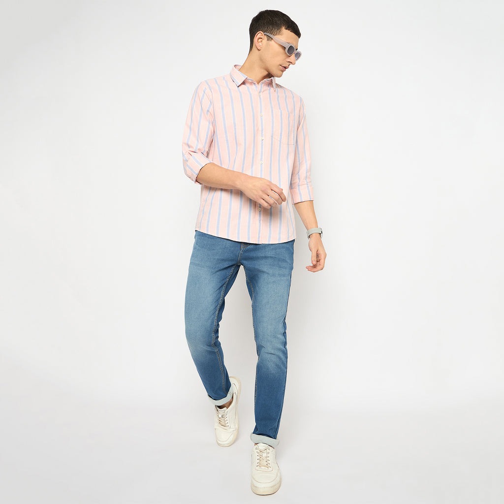 Duke Urban Men Full Sleeve Cotton Shirt (SDO7STO)