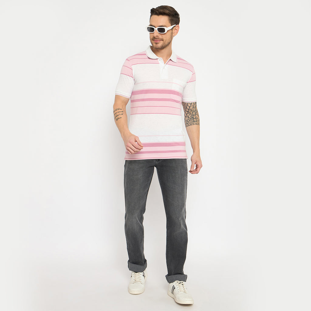 Duke Urban Men Half Sleeve Cotton Tshirt (LF7379)