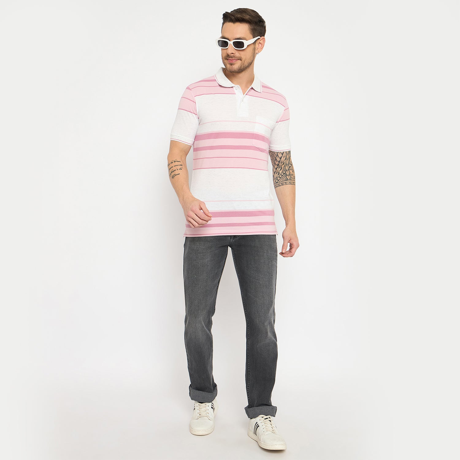 Duke Urban Men Half Sleeve Cotton Tshirt (LF7379)