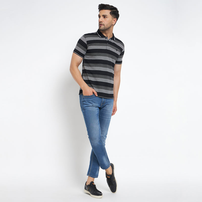 Duke Urban Men Half Sleeve Cotton T-shirt (LF7081)