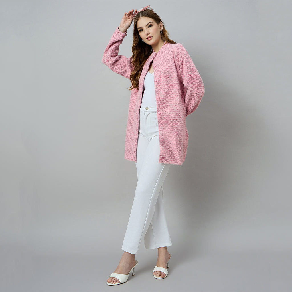 Duke Urban Women Long Coat Shortstyle Cardigan (ONSDS108)