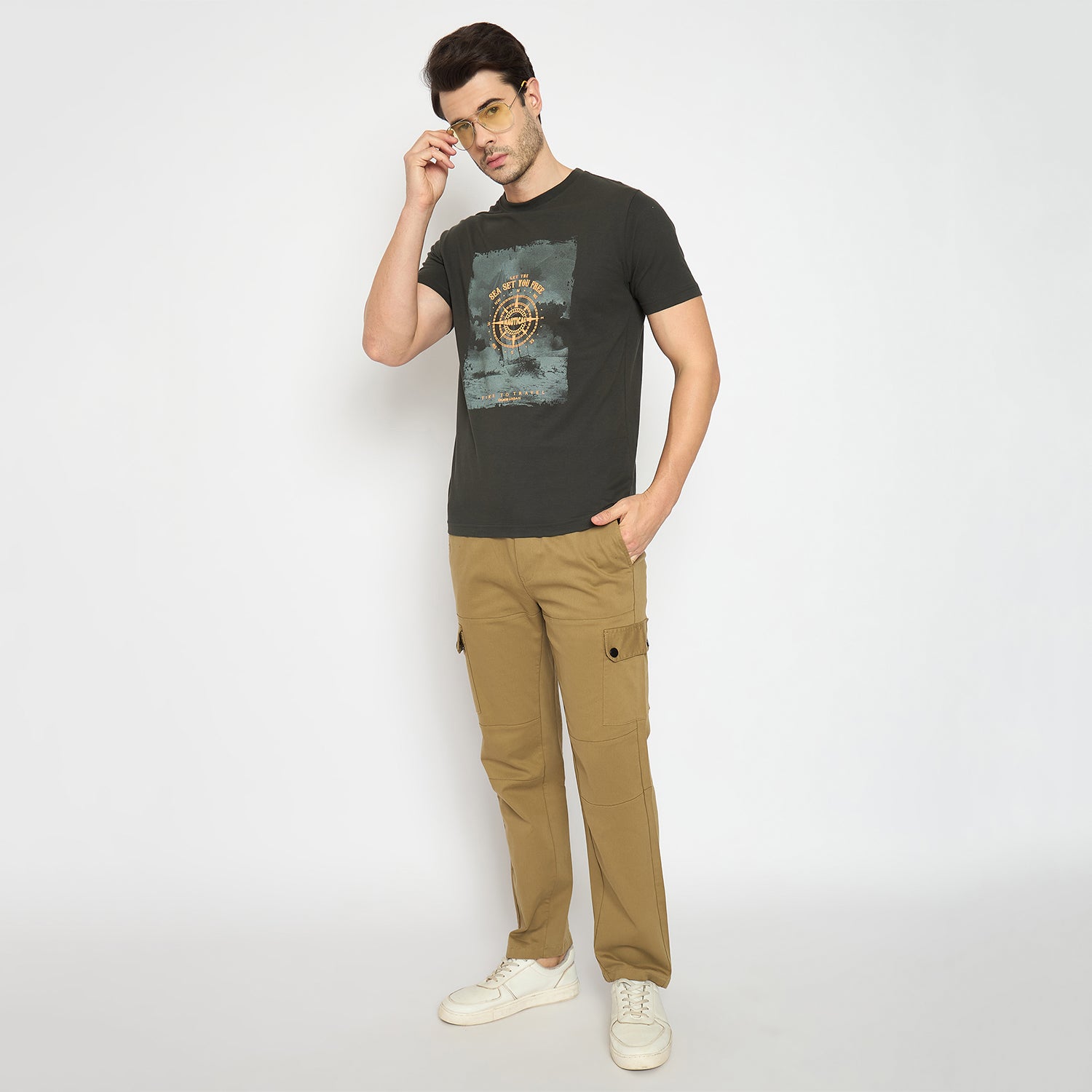 Duke Urban Men Half Sleeve Cotton Tshirt (LF7493)