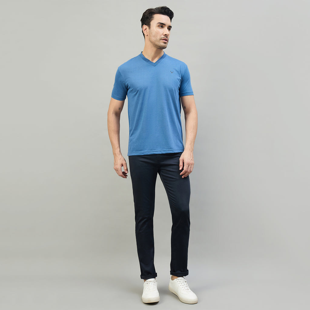 Duke Men Non-Denim Solid Casual Trouser (SDT4666R)