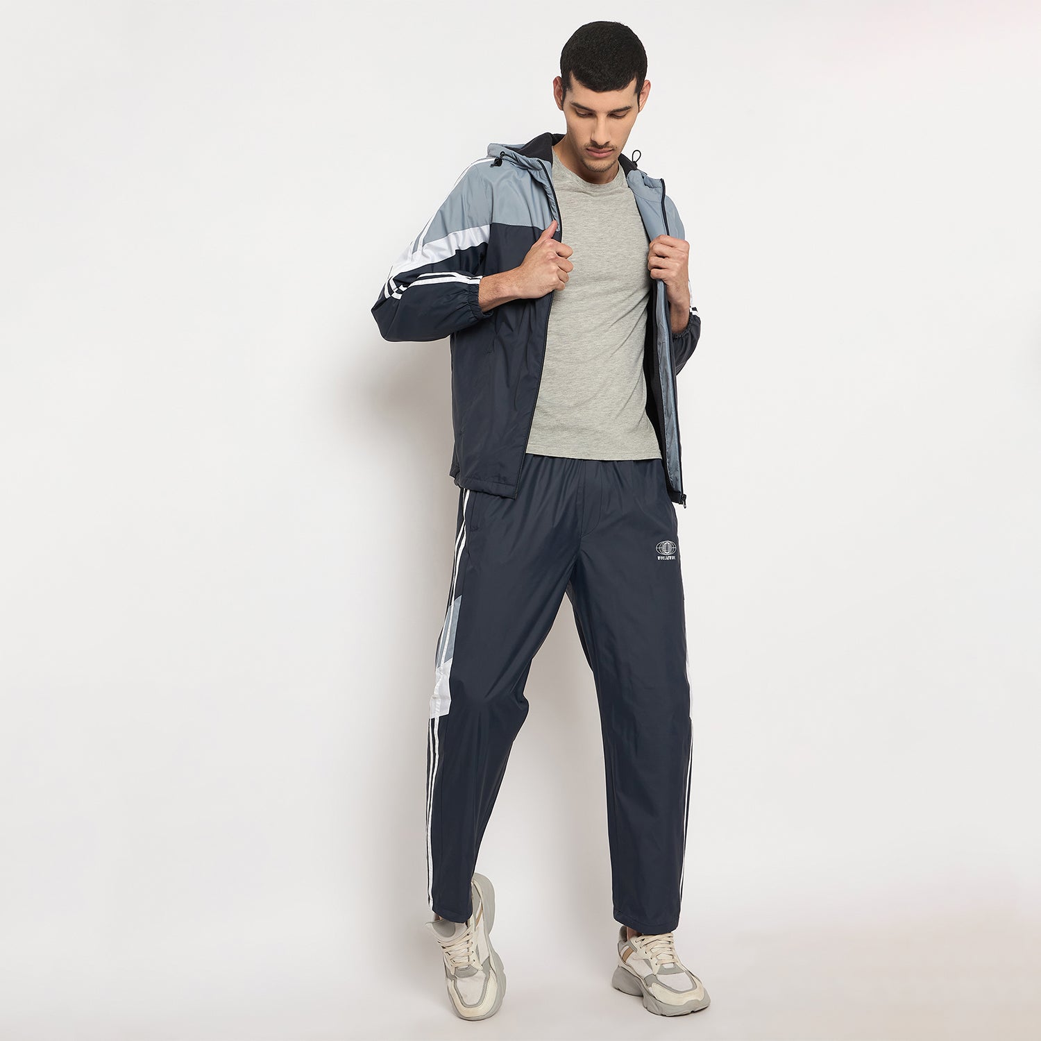 Duke Urban Men Full Sleeve Hooded Tracksuit (SDZ3199)