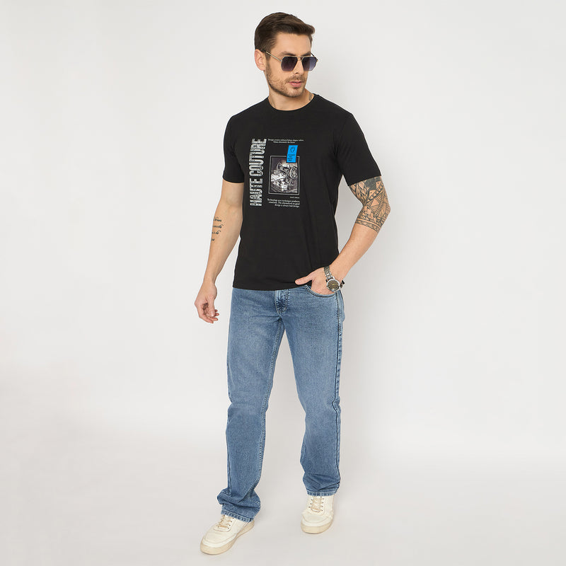 Duke Urban Men Half Sleeve Cotton Tshirt (LF7440)