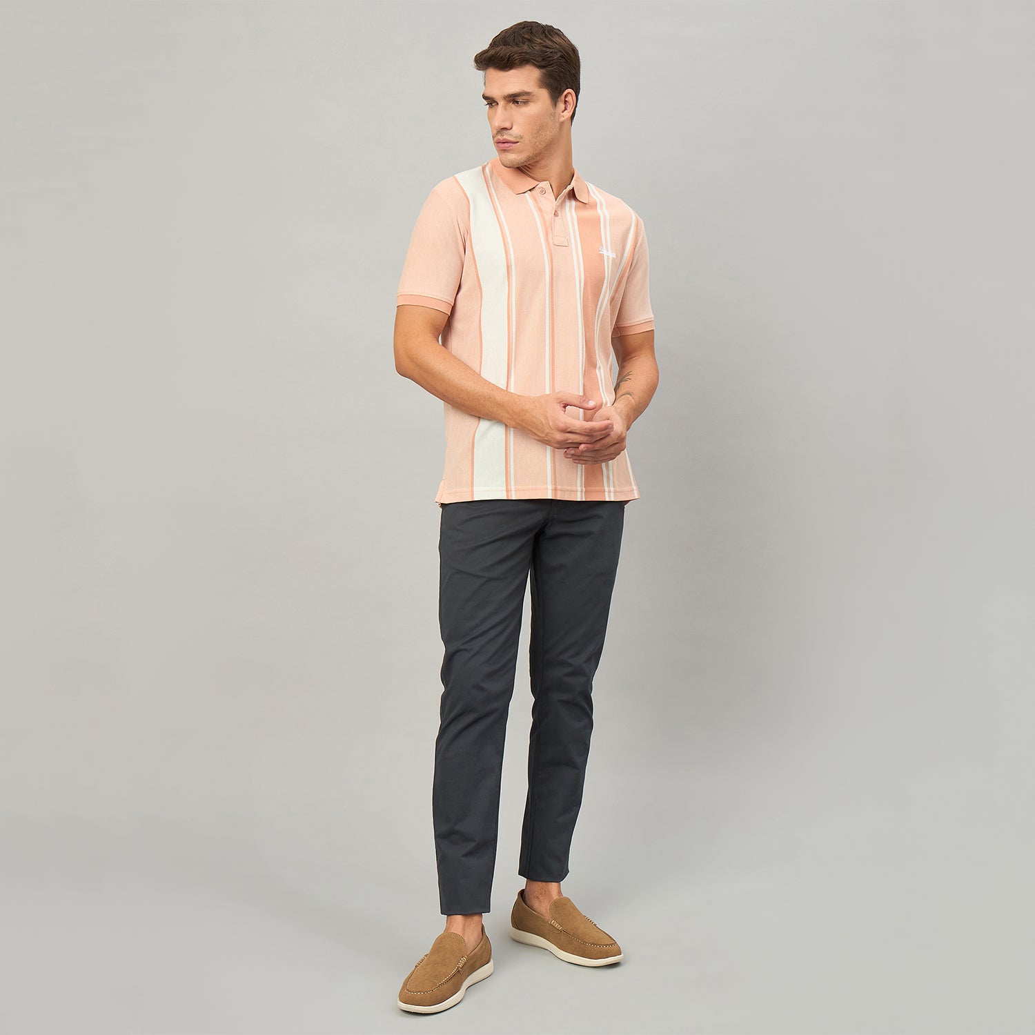 Duke Men Half Sleeve Cotton Tshirt (LF7656)