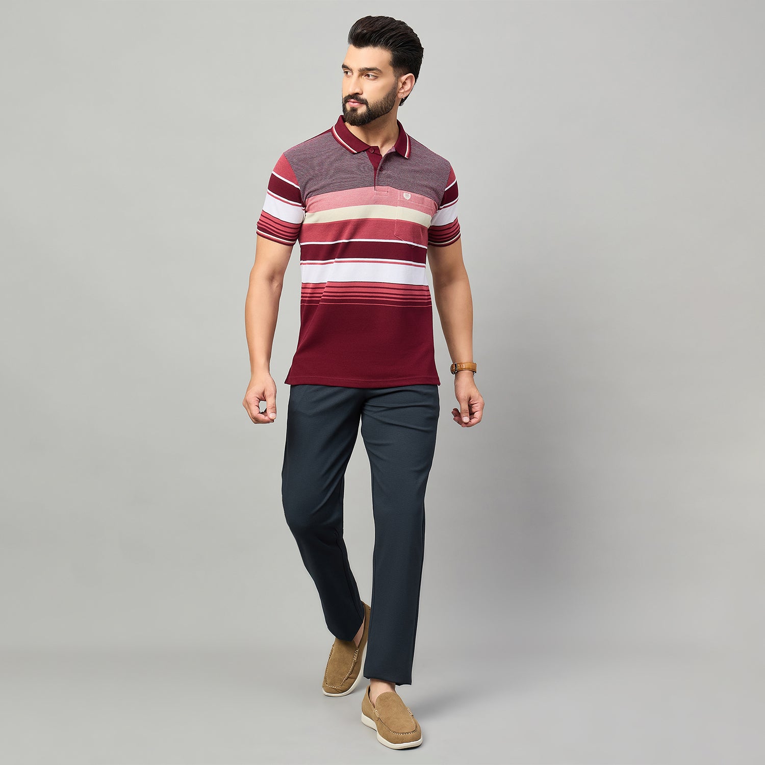Duke Urban Men Flatfront Narrowfit Trouser (SDT4629)