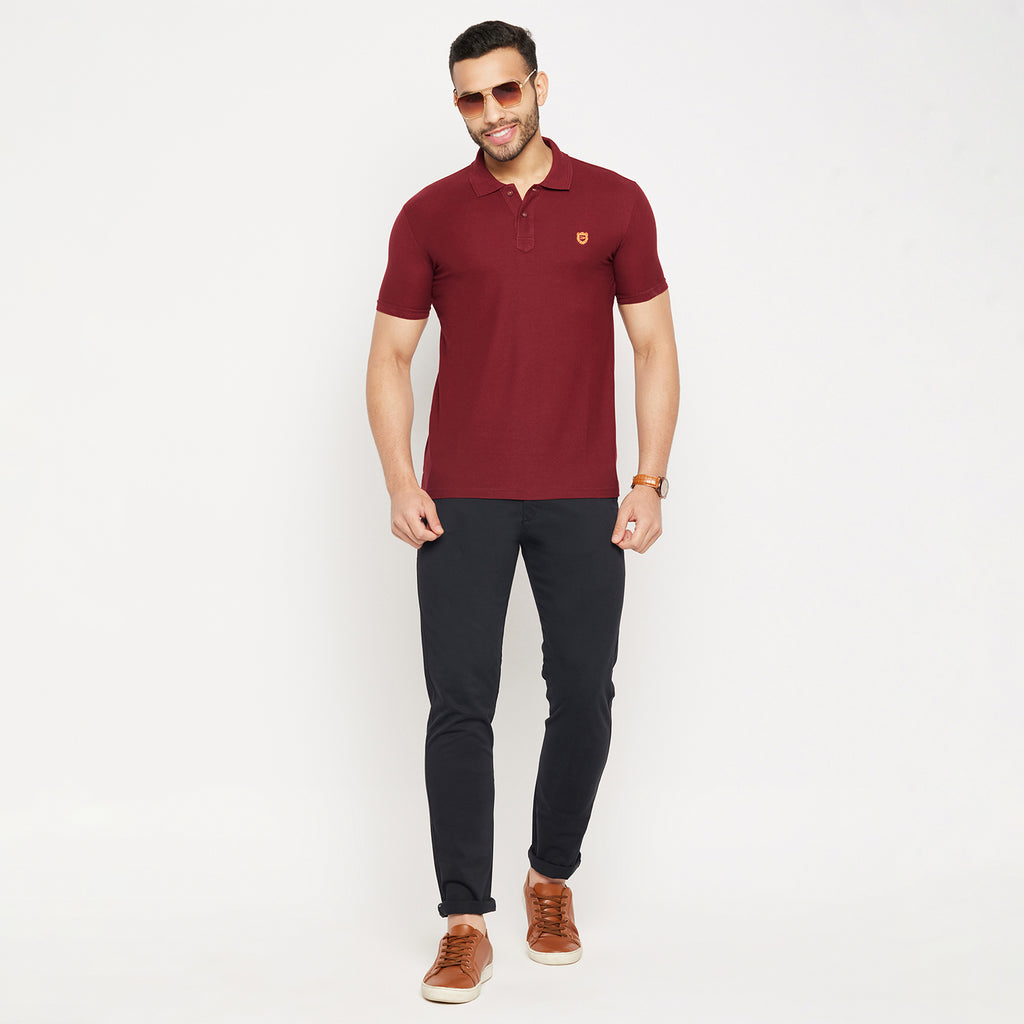 Duke Stardust Men Half Sleeve Polo Neck Cotton T-shirt (800F) More Colors