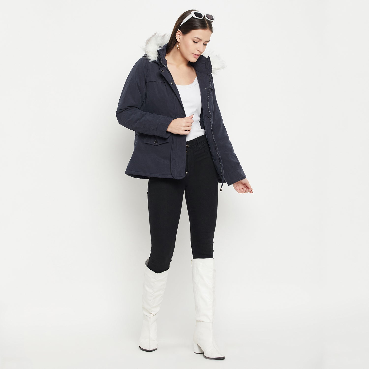 Duke Urban Women Full Sleeve Jacket (SDZ4025)