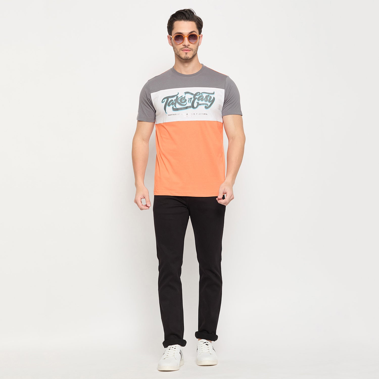Duke Urban Men Half Sleeve Cotton T-shirt (ONLF257)