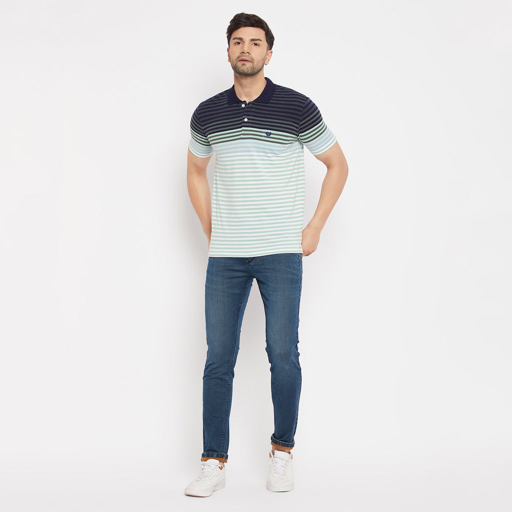 Duke Stardust Men Half Sleeve Cotton T-shirt (MLF1114)