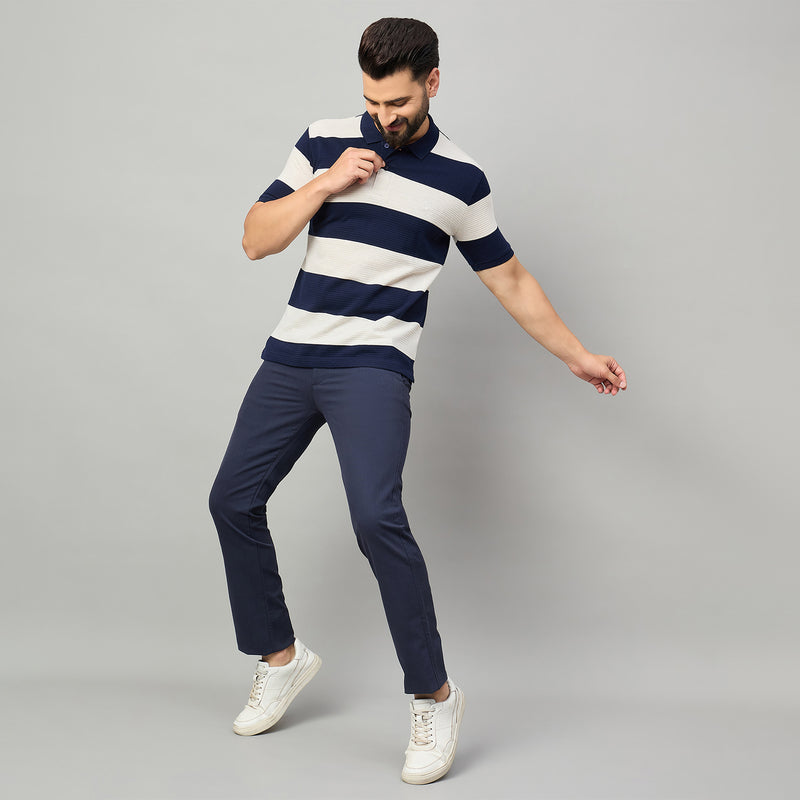 Duke Urban Men Half Sleeve Polo Cotton Tshirt (LF7648)