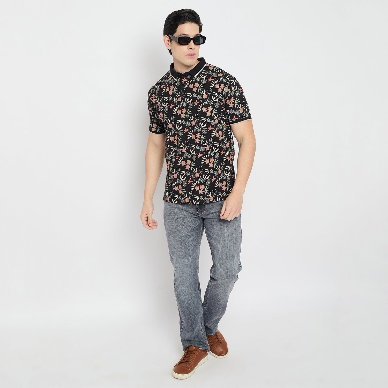 Duke Urban Men Half Sleeve Cotton Polo Tshirt (LF7449)