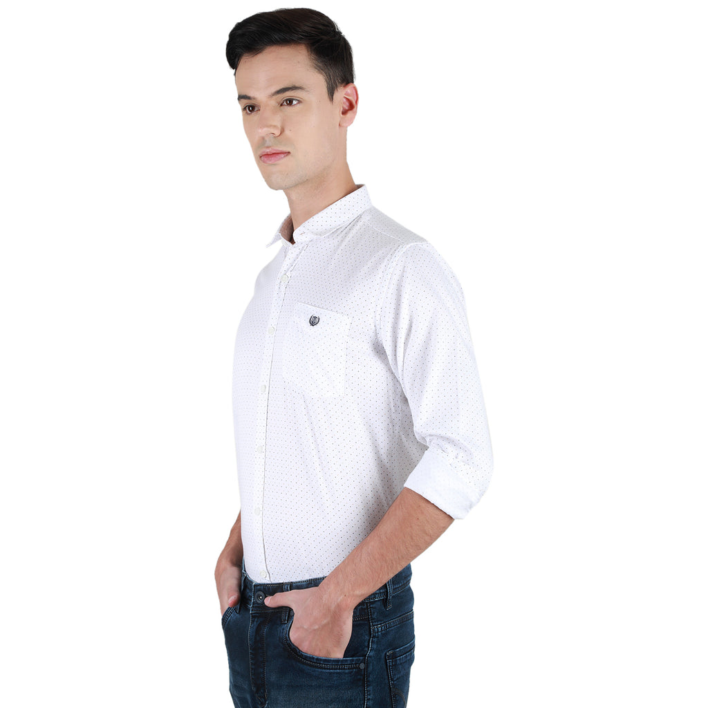 Duke Stardust Men Full Sleeve Cotton Shirt (SDO3PRTA)