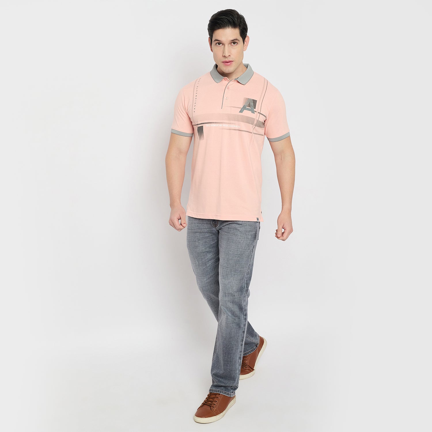 Duke Urban Men Half Sleeve Cotton Polo Tshirt (LF7402)