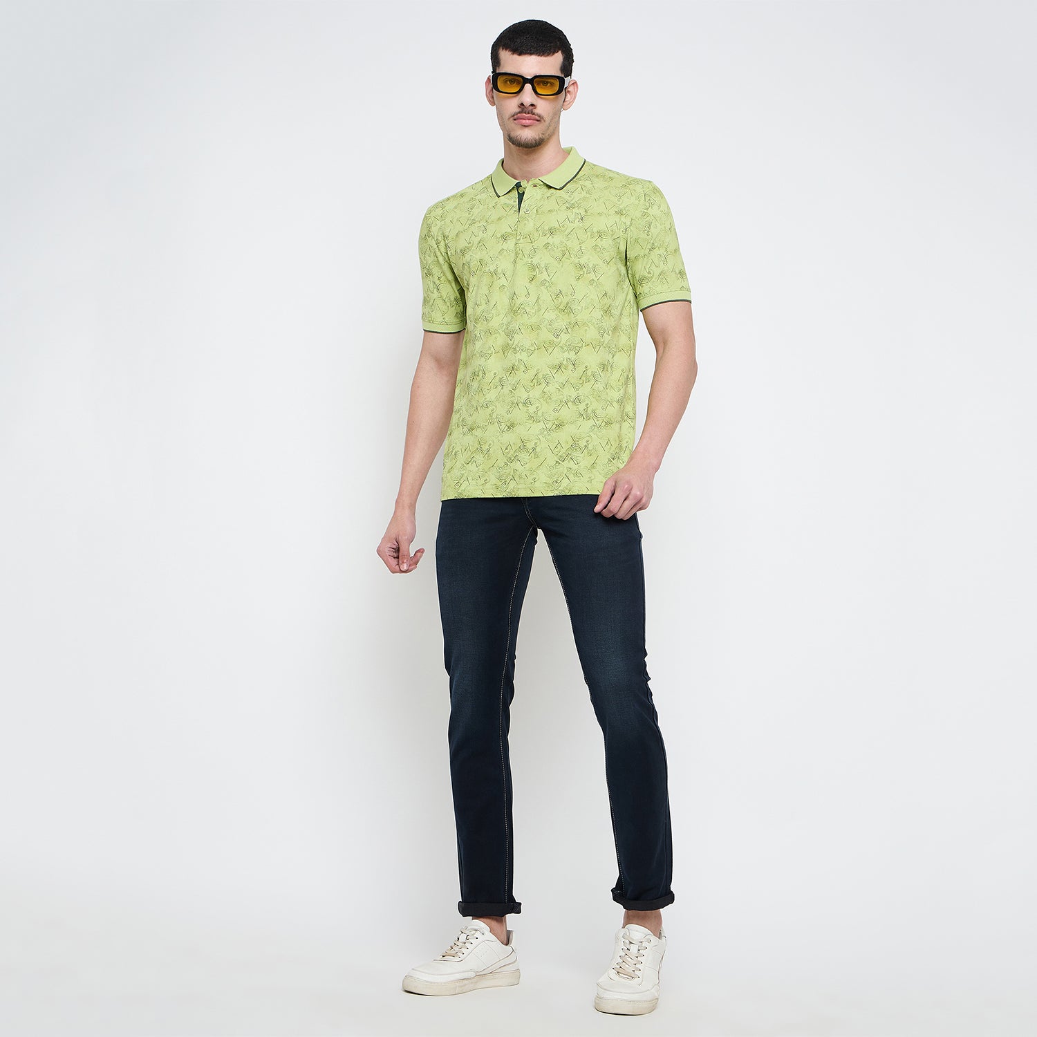 Duke Urban Men Half Sleeve Cotton Polo Tshirt (LF7407)