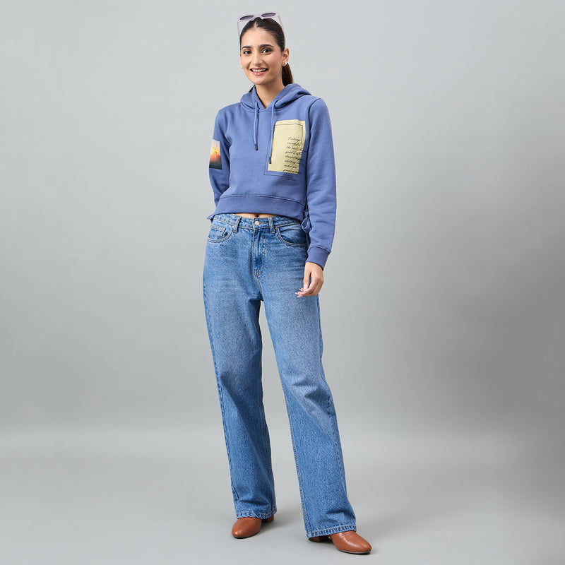 Duke Urban Women Full Sleeve Hooded Sweatshirt (LFX948)