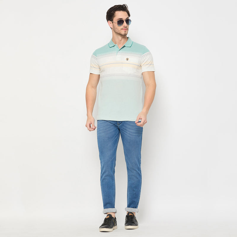 Duke Stardust Men Half Sleeve Cotton T-shirt (LF7304)