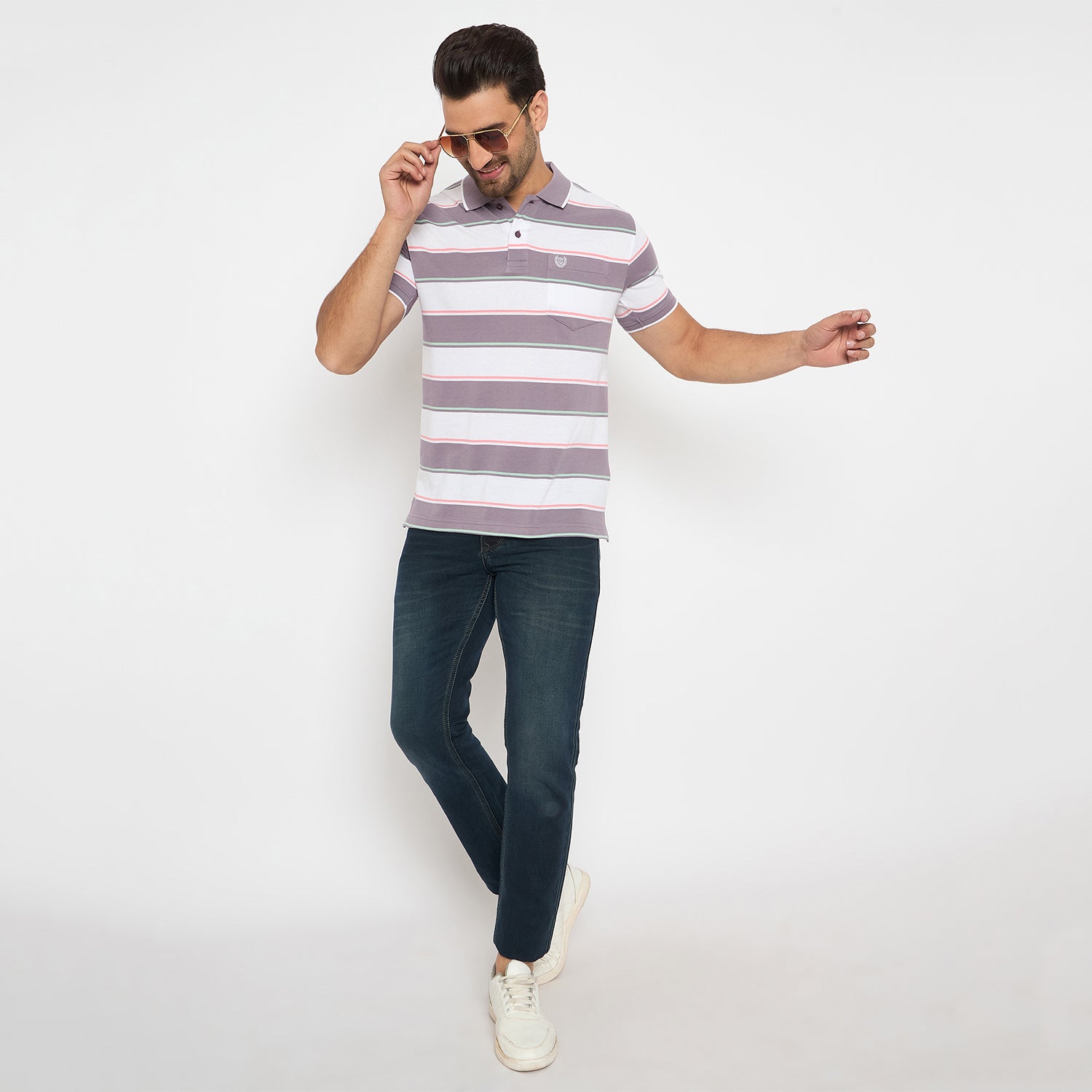 Duke Urban Men Half Sleeve Cotton Tshirt (LF7467)