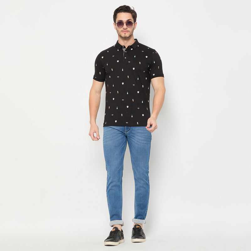 Duke Urban Men Half Sleeve Cotton T-shirt (ONLF266)