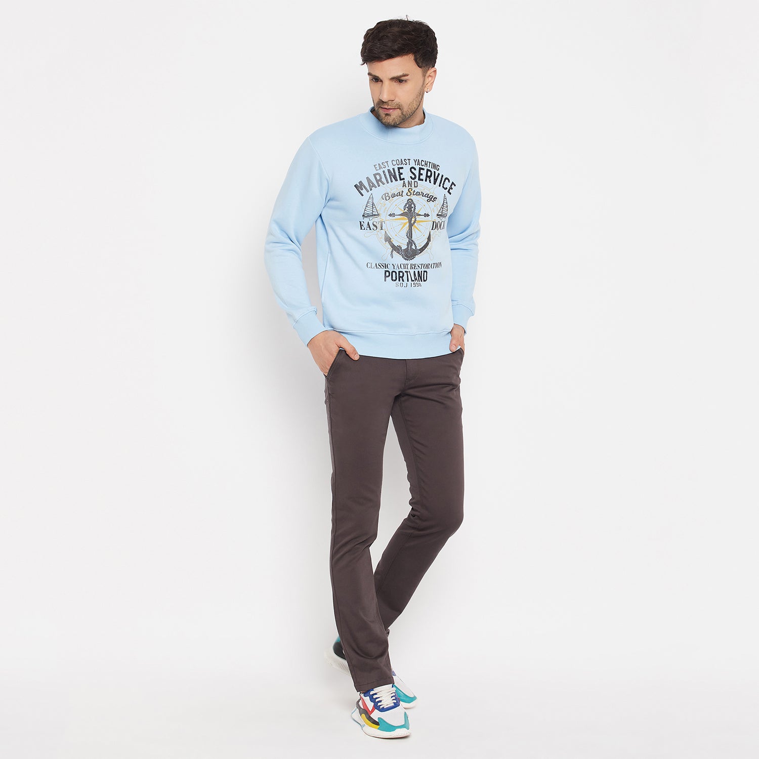 Duke Urban Men Round Neck Sweatshirt (LF6238)