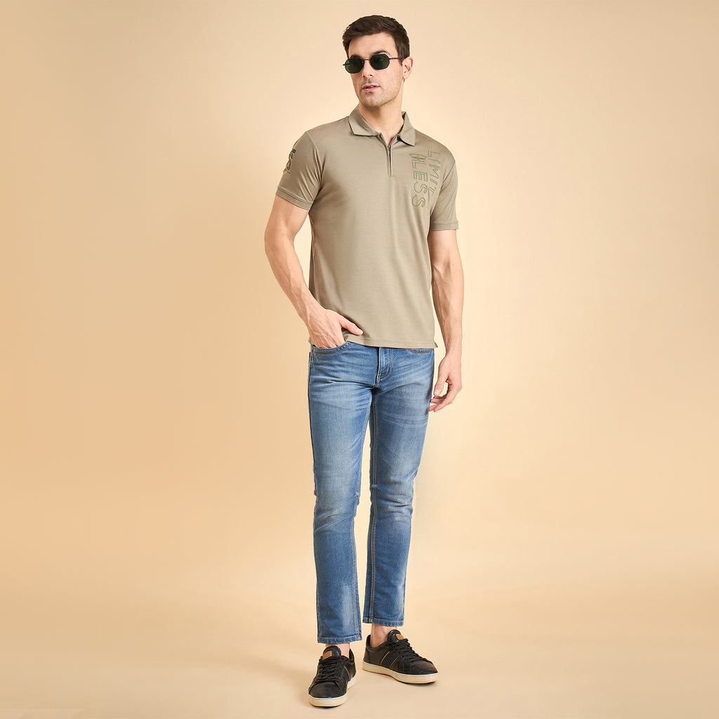 Duke Men Half Sleeve Cotton Polo Tshirt (ON3050)