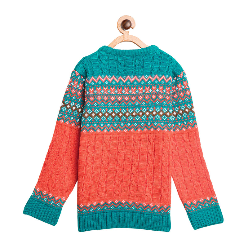 Duke Urban Boys Full Sleeve Round Neck Sweater (SDS3616)