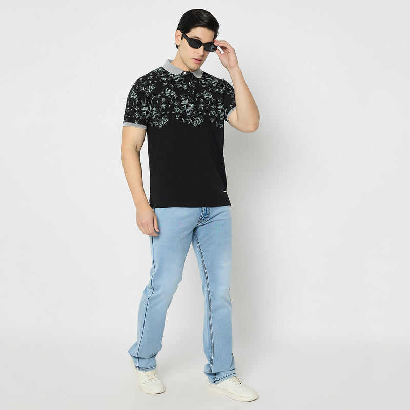 Duke Urban Men Half Sleeve Cotton Polo Tshirt (LF7406)