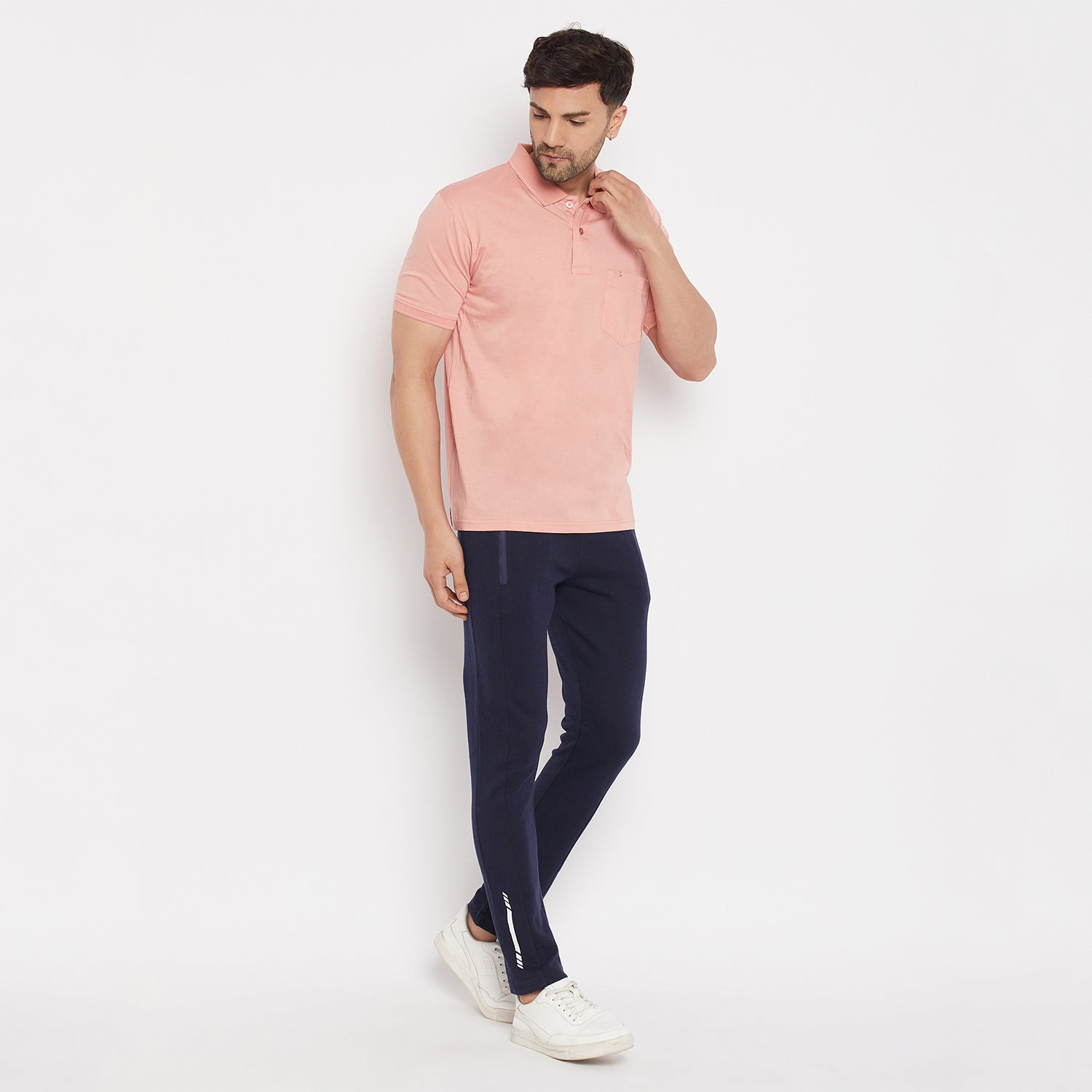 Duke Stardust Men Solid Track Pant (LF5683)