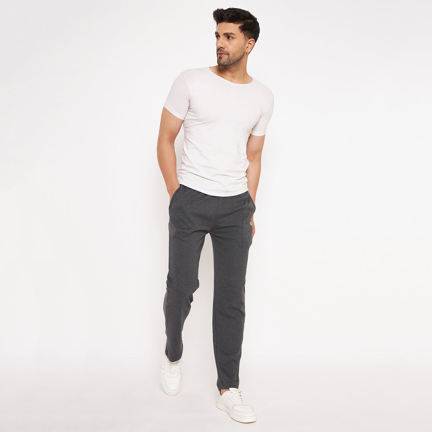 Duke Stardust Men Solid Track Pant (LF5660R)