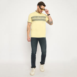 Duke Men Half Sleeve Cotton Tshirt (LF7414)