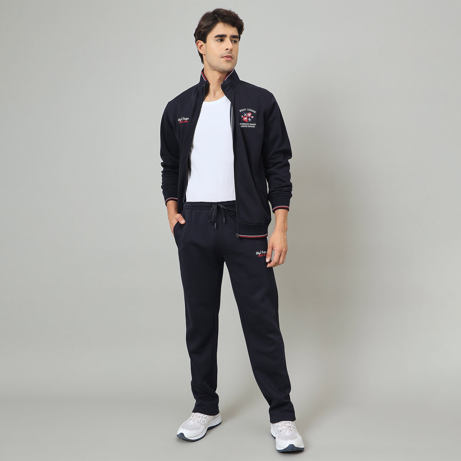 Duke Urban Men Full Zip Regular Tracksuit (LF6050)