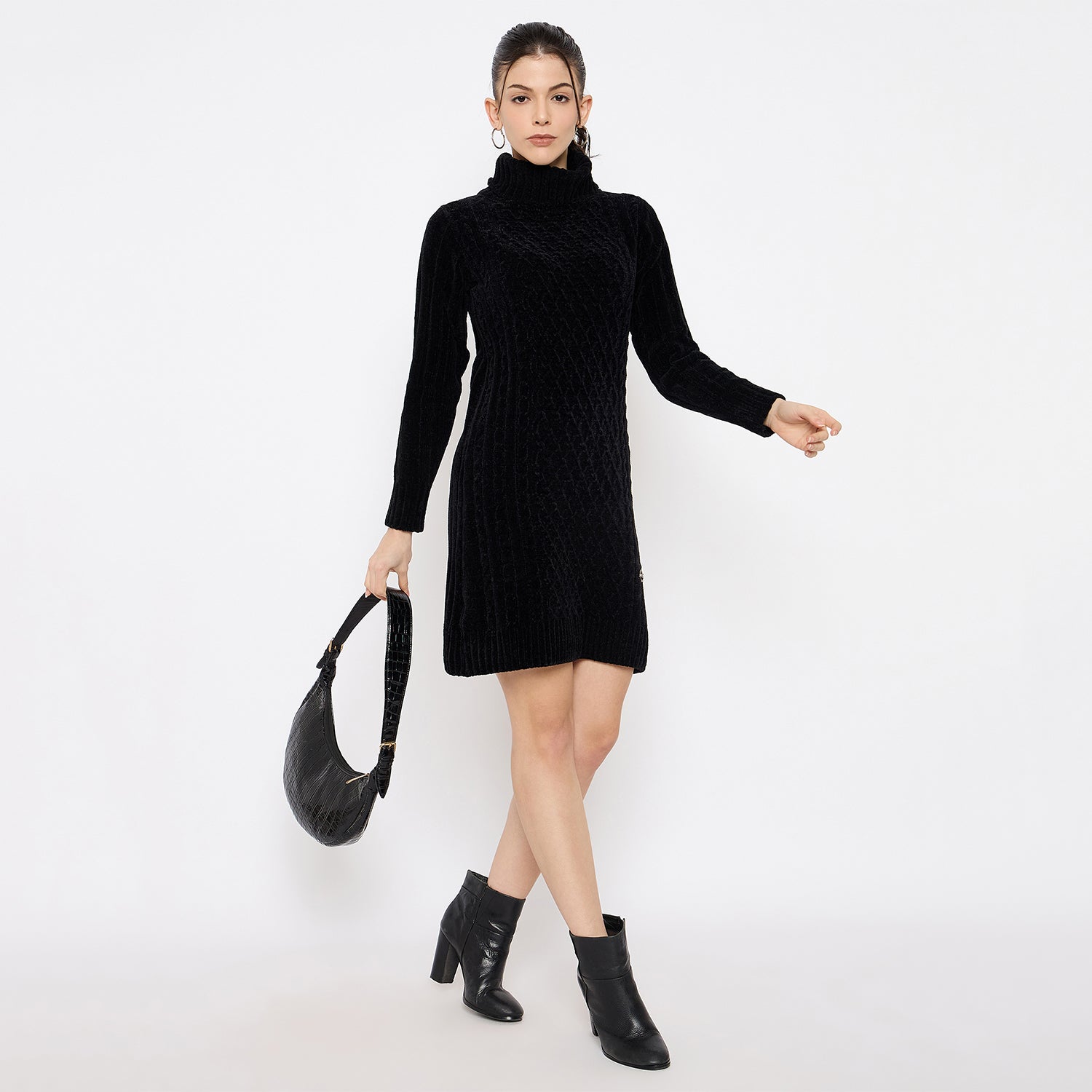 Duke Stardust Women Full Sleeve Winter Dress (SDS1255)