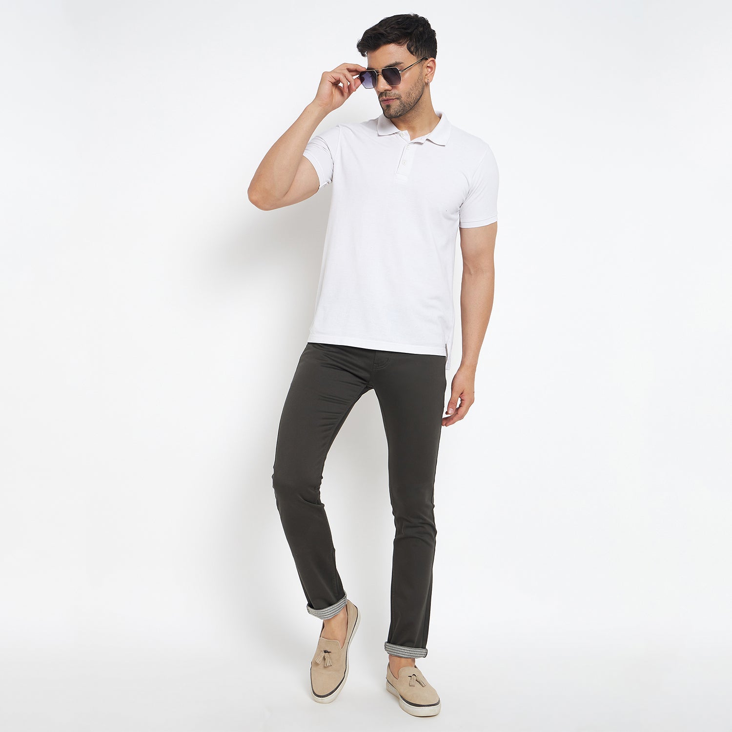 Duke Urban Men Solid Chinos Trousers (SDT4604)