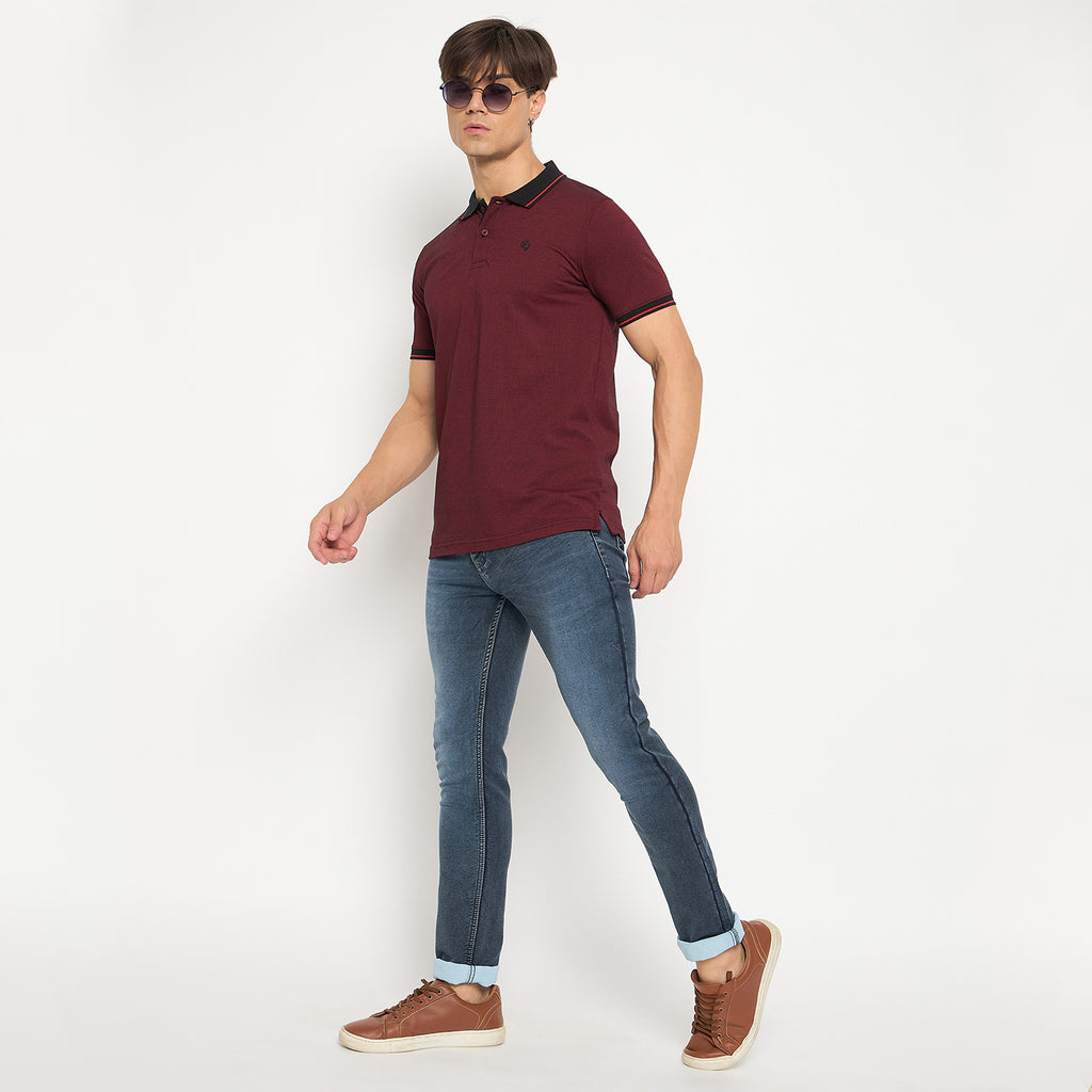 Duke Urban Men Half Sleeve Cotton T-shirt (LF7254)
